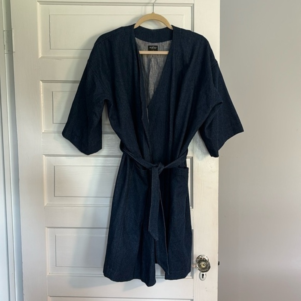 Esby Navy Kimono Jacket Size S